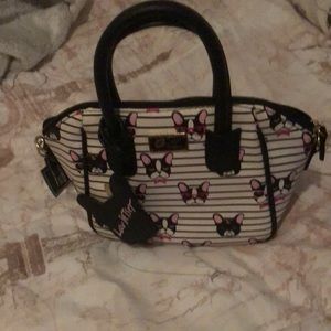Women’s mini small English bulldog purse
